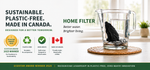 Home Water Filter – Plastic-Free Filter Replaces 3 Cartridges | Zero Waste
