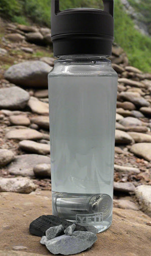 Water Bottle Filter, Purification, Mineralization and Alkalizing Filter - Stainless Steel for TO GO Water Bottles