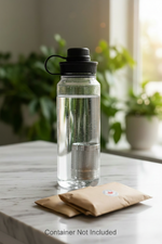 Portable Water Filter for Bottles – Plastic-Free Travel Filter | 500 L | Zero Waste
